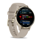 Умные часы Garmin VENU 3s Soft Gold Grench/Gray 010-02785-02