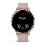 Умные часы Garmin VENU 3s Soft Gold Dust/Rose 010-02785-03