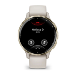 Умные часы Garmin VENU 3s Soft Gold Ivory case 010-02785-04