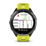 Умные часы Garmin ForeRunner 965 Carbon Gray Amp/Yellow 010-02809-12