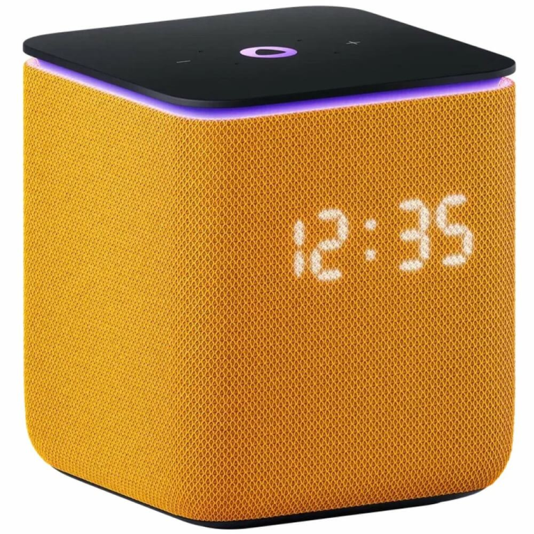 Умная колонка Яндекс Станция Миди с Алисой с Zigbee, оранжевый