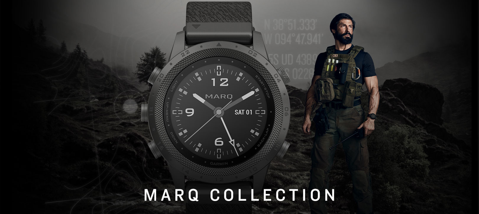 Garmin MARQ Commander (Gen 2) Carbon Edition: Революционное сочетание стиля и технологий в мире умных часов 1 Garmin MARQ Commander (Gen 2) Carbon Edition: Революционное сочетание стиля и технологий в мире умных часов