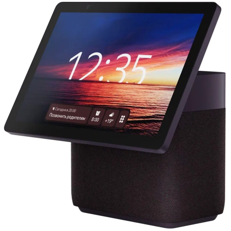 Умная колонка Яндекс Дуо Макс с Zigbee, красный