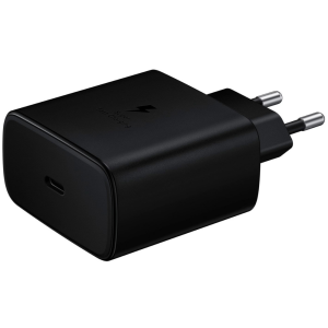 Сетевое зарядное устройство с кабелем Samsung 45W USB-C EP-T4510 Black