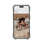 Чехол UAG Essential Armor для iPhone 15 Pro с MagSafe, серебро (Silver)