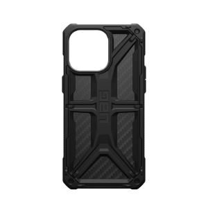 Чехол UAG Monarch для iPhone 15 Pro, карбон (Carbon Fiber)