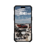 Чехол UAG Monarch для iPhone 15 Pro с MagSafe, карбон (Carbon Fiber)