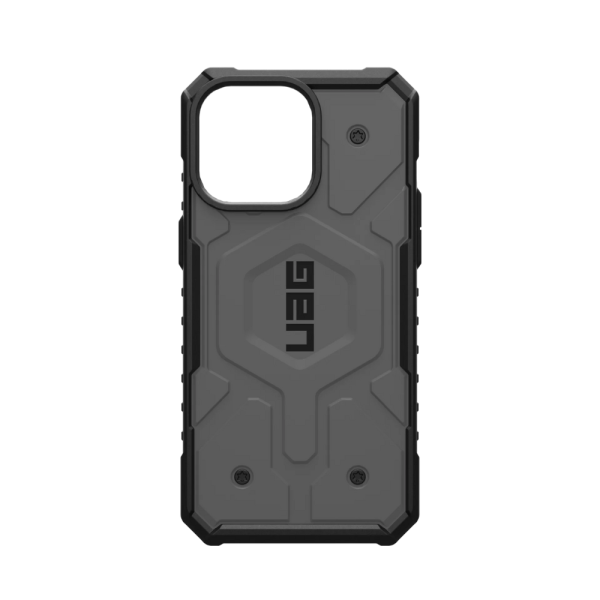 Чехол UAG Pathfinder для iPhone 15 Pro с MagSafe, серебро (Silver)