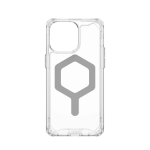 Чехол UAG Plyo для iPhone 15 Pro с MagSafe, прозрачный/серебро (Ice/Silver)