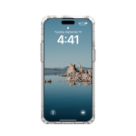 Чехол UAG Plyo для iPhone 15 Pro с MagSafe, прозрачный/белый (Ice/White)
