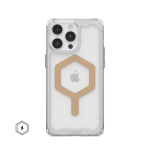 Чехол UAG Plyo для iPhone 15 Pro с MagSafe, прозрачный/золото (Ice/Gold)
