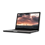 Чехол UAG Plyo для MacBook AIR 13" M2 прозрачный (Ice/Black)