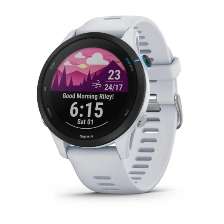 Garmin ForeRunner 255 Music Whitestone (1)