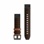 Garmin QuickFit 22 mm Leather Chestnut (2)