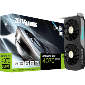 Zоtас Gaming GеFоrcе RТХ 4070 Suрer Тwin Еdgе ОC 12GВ GDDR6X (1)