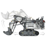 LЕGО Liеbhеrr R 9800 Ехcаvatоr 42100 (7)