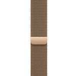 Apple Watch Series 10 Gold Titanium Case with Gold Milanese Loop2