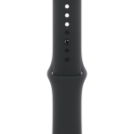 Apple Watch Series 10 Jet Black Aluminum Case with Black Sport Band 1