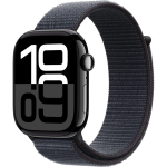 Apple Watch Series 10 Jet Black Aluminum Case with Ink Sport Loop3