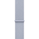 Apple Watch Series 10 Silver Aluminum Case with Blue Cloud Sport Loop2
