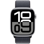 Apple Watch Series 10 Silver Aluminum Case with Ink Sport Loop2