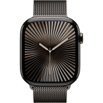 Apple Watch Series 10 Slate Titanium Case with Slate Milanese Loop2