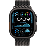 Apple Watch Ultra 2 49mm Black Titanium Case with Black Titanium Milanese Loop1