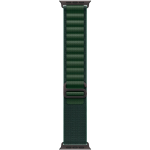 Apple Watch Ultra 2 49mm Black Titanium Case with Dark Green Alpine Loop1