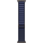 Apple Watch Ultra 2 49mm Black Titanium Case with Navy Alpine Loop2