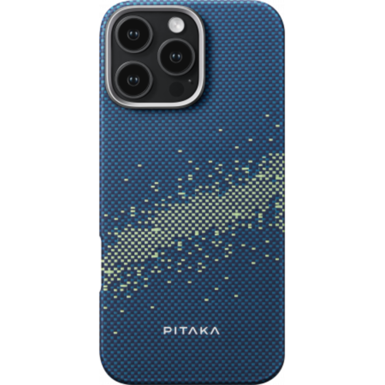 Pitaka StarPeak Tactile Woven iPhone 16 Pro Milky Way Galaxy4