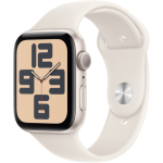 Смарт-часы Apple Watch SE (2024) GPS 40mm Starlight Aluminium Case with Starlight Sport Band M/L