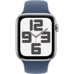 Смарт-часы Apple Watch SE (2024) GPS 44mm Silver Aluminium Case with Denim Sport Band S/M — изображение 2