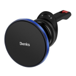 Автодержатель Benks CZ03 15W (с MagSafe) в решетку вентиляции, Черный — изображение 2