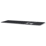 Клавиатура беспроводная Apple Magic Keyboard with Touch ID and Numeric Keypad (MMMR3) Black — изображение 2