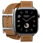 Apple Watch Series 10 Hermes 46 mm Hapi Double Tour Gold1