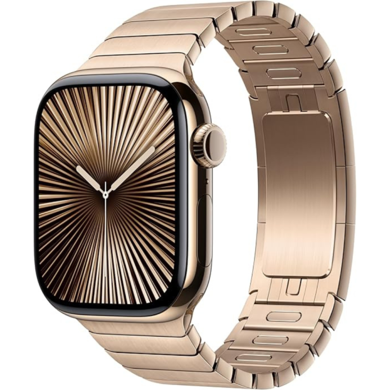 Apple Watch Series 10 Titanium Case with Slate Link Bracelet2