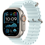 Apple Watch Ultra 2 Natural itanium Case with Ocean Band9