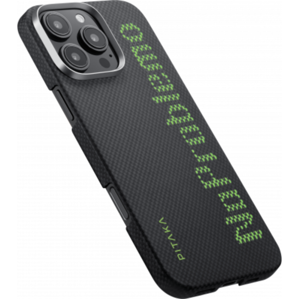 Pitaka Aries Tactile Woven Case iPhone 16 Pro NoProblemo3