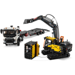 Конструктор LEGO Technic 42175 Грузовик Volvo FMX и электрический экскаватор EC230 — изображение 3