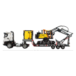 Конструктор LEGO Technic 42175 Грузовик Volvo FMX и электрический экскаватор EC230 — изображение 5