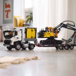 Конструктор LEGO Technic 42175 Грузовик Volvo FMX и электрический экскаватор EC230 — изображение 6