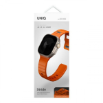 Ремешок каучуковый Uniq Stride FKM Rubber для Apple Watch 42/44/45/49 мм оранжевый — изображение 4