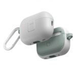 Чехол из полиуретана Uniq CLYDE для AirPods Pro 2 белый/мятный
