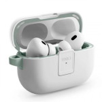 Чехол из полиуретана Uniq CLYDE для AirPods Pro 2 белый/мятный — изображение 2