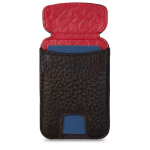 Магнитный картхолдер VAJA V-Mag Mini Top, черный, цвет черно красный (Black and Rosso) — изображение 2