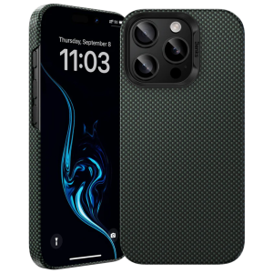 Чехол Benks ArmorTint из кевлара для iPhone 16 Pro, зеленый
