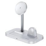 Беспроводная зарядка Benks W16 3 в 1 15W белый — изображение 3