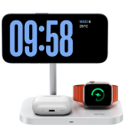 Беспроводная зарядка Benks W16 3 в 1 15W белый