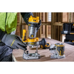 Аккумуляторный вертикальный фрезер DeWalt DCW604NT без аккумулятора — изображение 4
