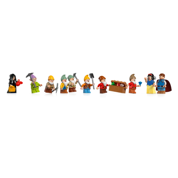 Конструктор LEGO Disney 43242 Домик Белоснежки и семи гномов — изображение 8